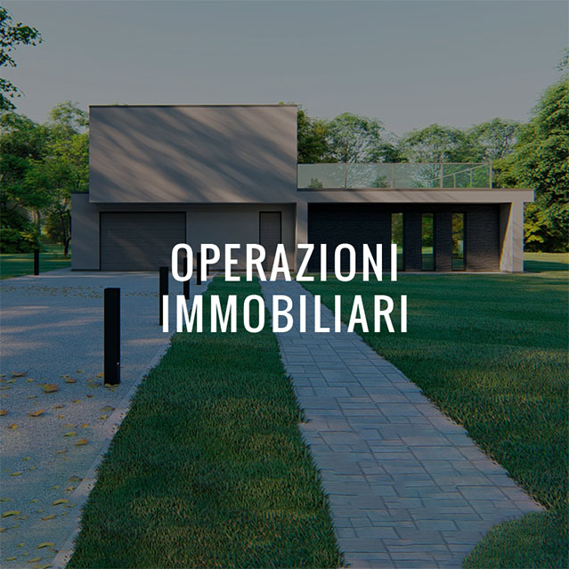 operazioni immobiliari
